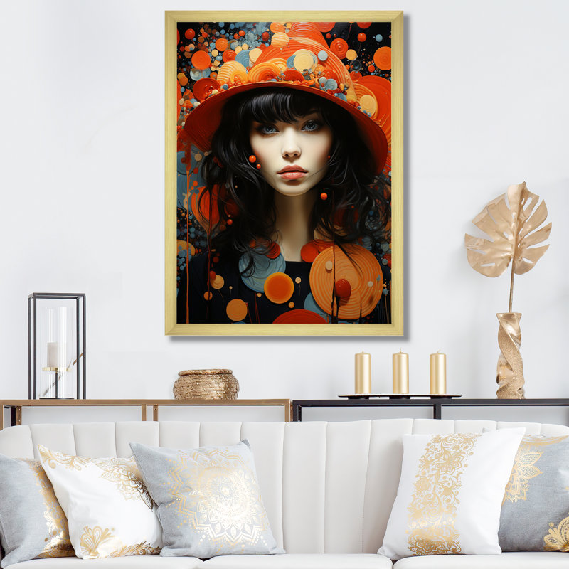 " Mill Wind Whirlwind Melody ", Gold Picture Framed, 44" H x 34" W x 1.5" D