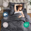 Ensemble d'édredon plissé avec draps Bed-in-a-Bag-103134063-103134072
