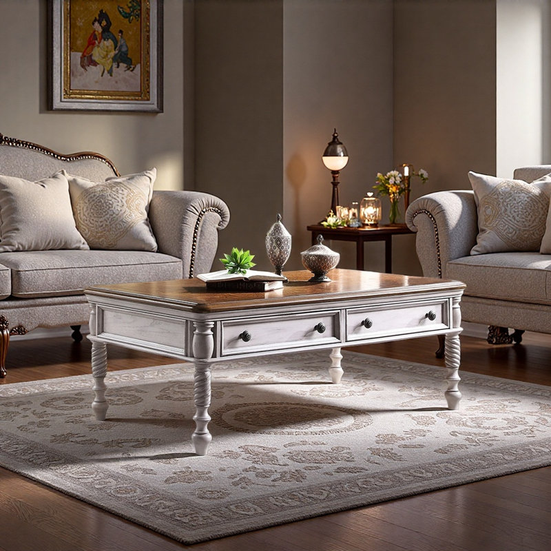 Table basse American Country