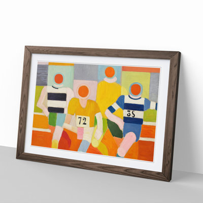 The Runners by Robert Delaunay - Picture Frame Painting