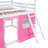 Low House Style Bunk Bed With Roof-1238491741-1238491740