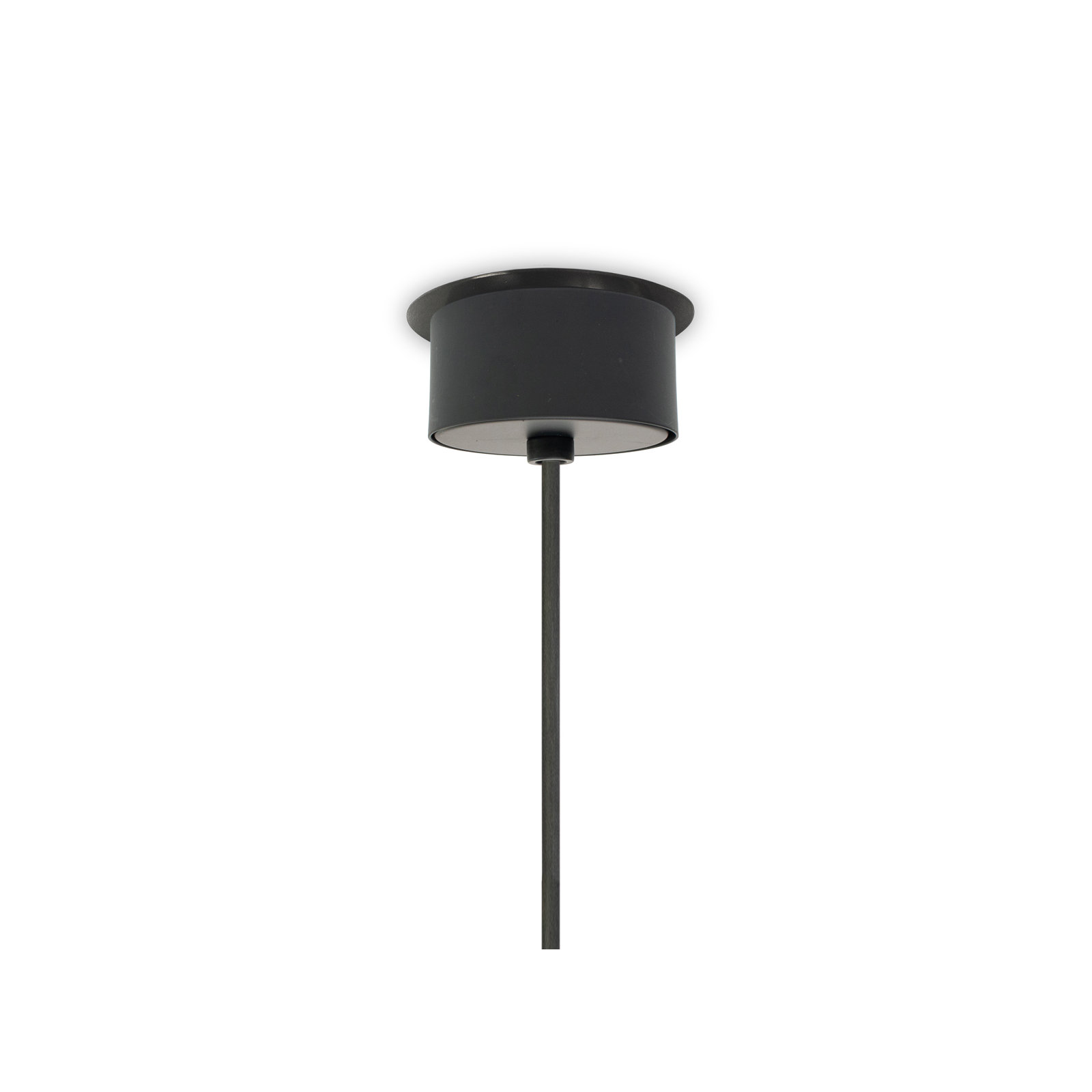 Swirl Single Light Dimmable Pendant, E26, Black, Sea Blue
