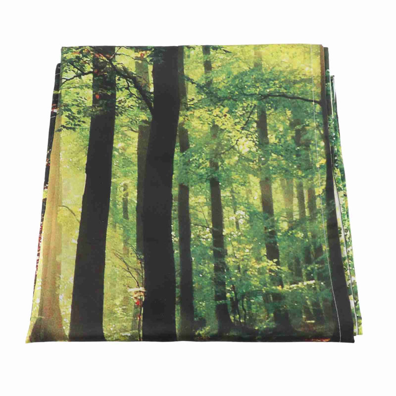Rideaux occultants imprimés forêt pour balcon, chambre, salon, fenêtre 170 x 200 cm