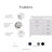 Minnetrista Bathroom Vanity with Marble Top-31600031-88070324