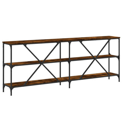 Borough Wharf Console Table Engineered Wood And Iron