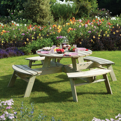 Rowlinson Round Picnic Table