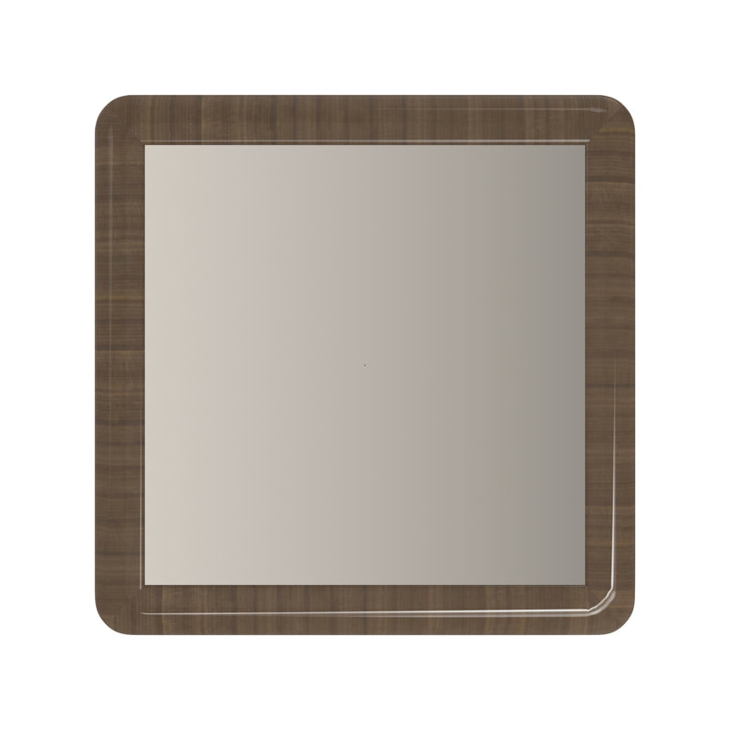 Caracole Coffee Table, Brown Top/Black Base