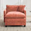 Fauteuil d'appoint surdimensionné en chenille de nuage avec repose-pieds Schmucker-1398885997
