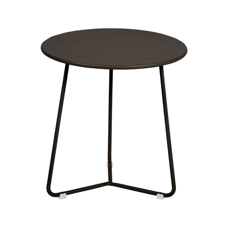 Cocotte Round Outdoor Side Table , in. W in. D, 14" H x 13.5" L x 13.5" W, Tonka