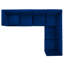 Canapé modulaire en velours 6 pièces Triumph Channel-80424669