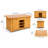 Azizi 60 " W Kitchen Island-436430843