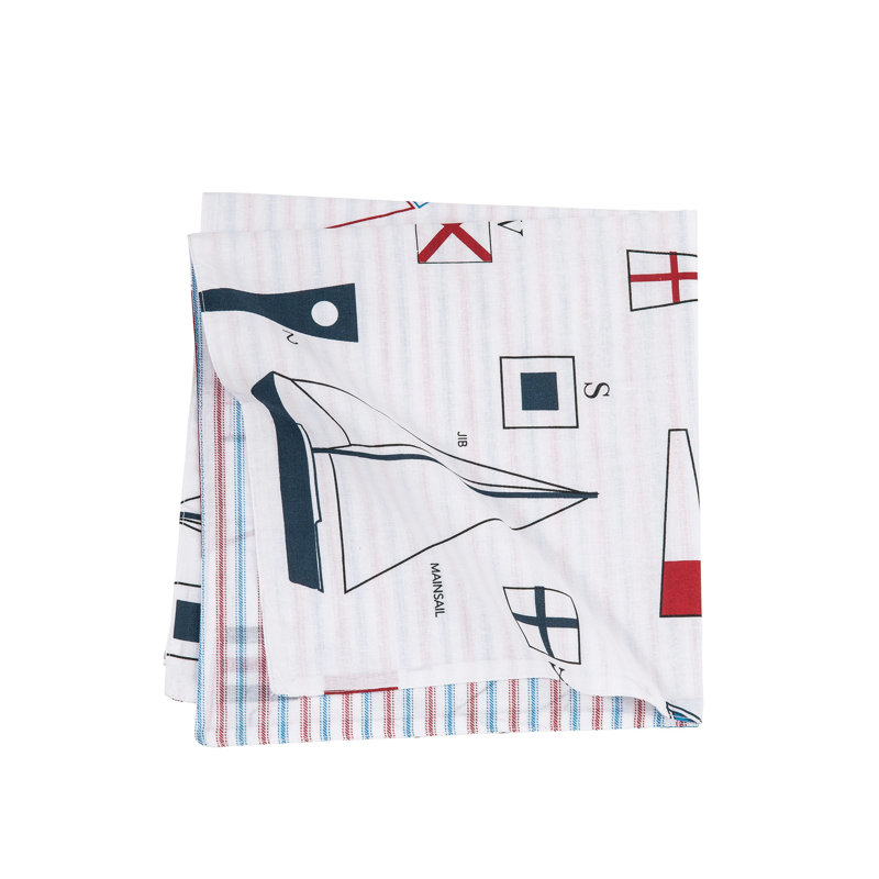 Bryony Cotton Nautical Square Napkin