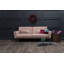 Doe 3 Seater Velvet Sofa Bed-1446367794