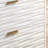 White Double-Drawer Side Table / Bedside Cabinet