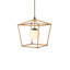 Denison Black Outdoor Lantern-68854307