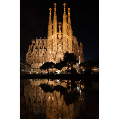 " Sagrada Familia Reflected " by Santirf
