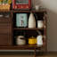 Buffet rétro en bois massif pour salle à manger-1563016870
