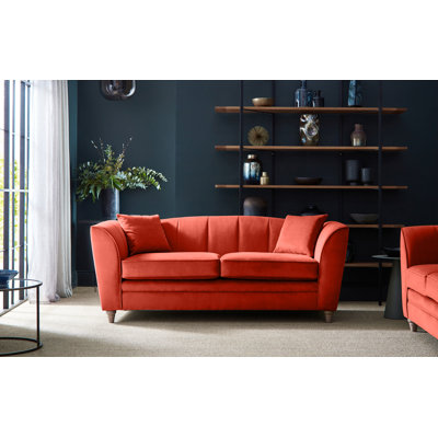 Laverton 194Cm Velvet Flared Arm Sofa