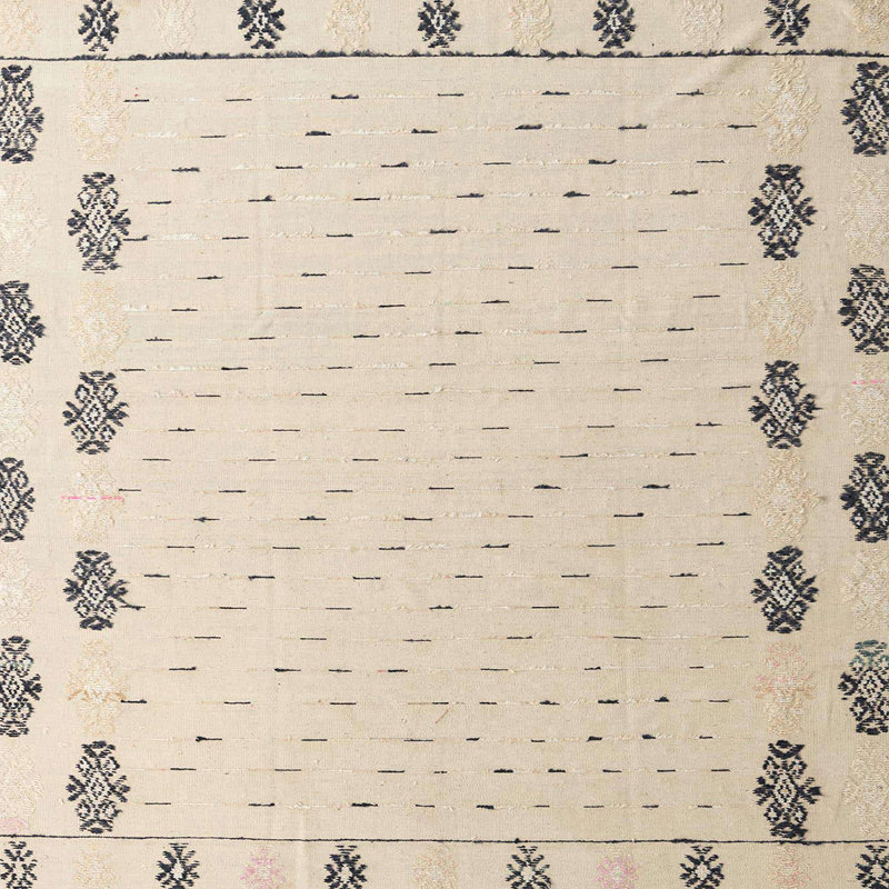 Tapis abstrait moderne 4459, Carré 7 pi