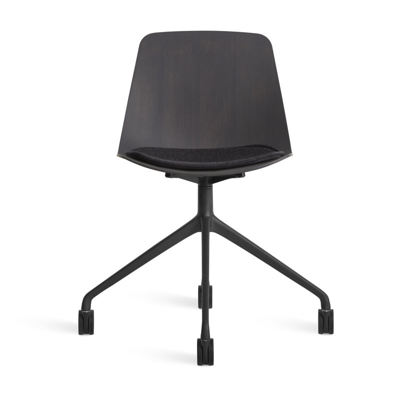 Clean Cut Task Chair, Oblivion/Black