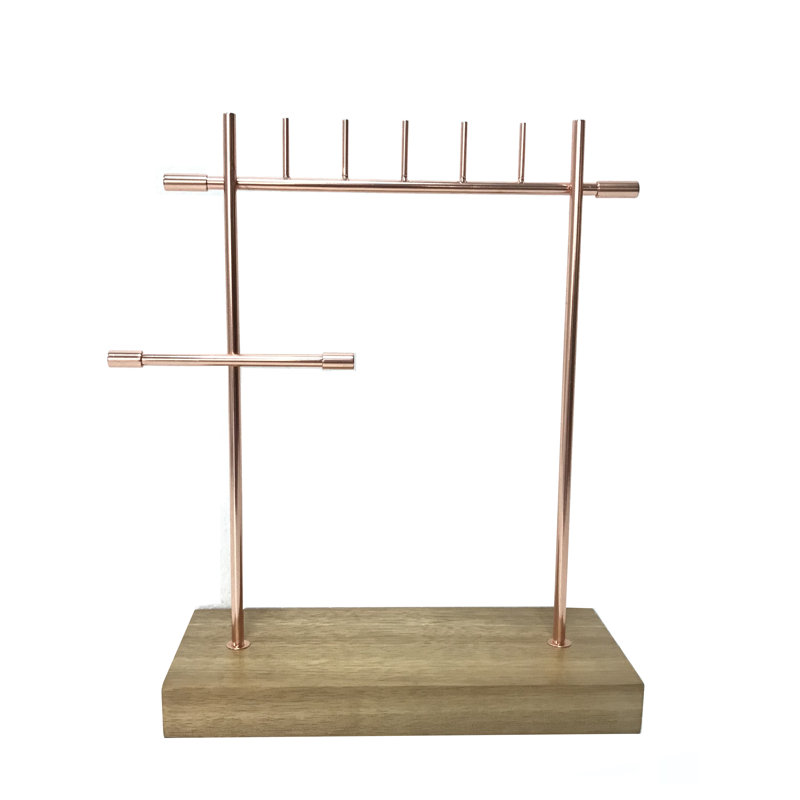 Wood Jewelry Stand