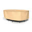 Housse pour ensemble de table et chaises de patio ovales Ivan-1352632068