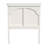 Neopolitan Twin Louvered Panel Headboard Creamy White-23829822-23829818