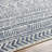 Cadle Rectangle Machine Woven Polypropylene Area Rug in Blue-70928025