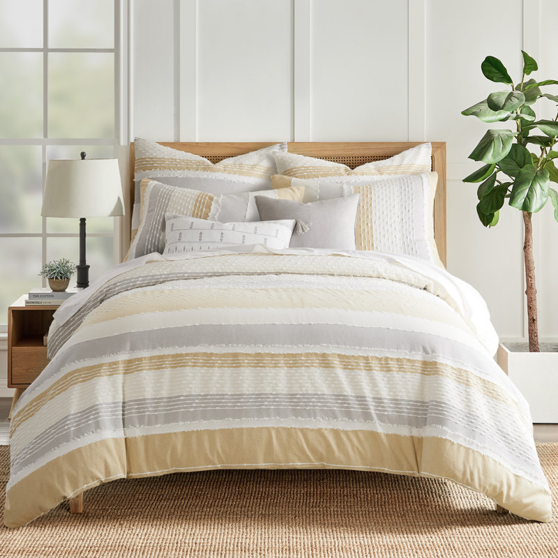 Santander Ochre Twin 2pc Duvet Set