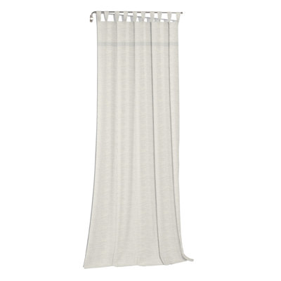 Salley Tab Top Curtain Single Panel, opaque