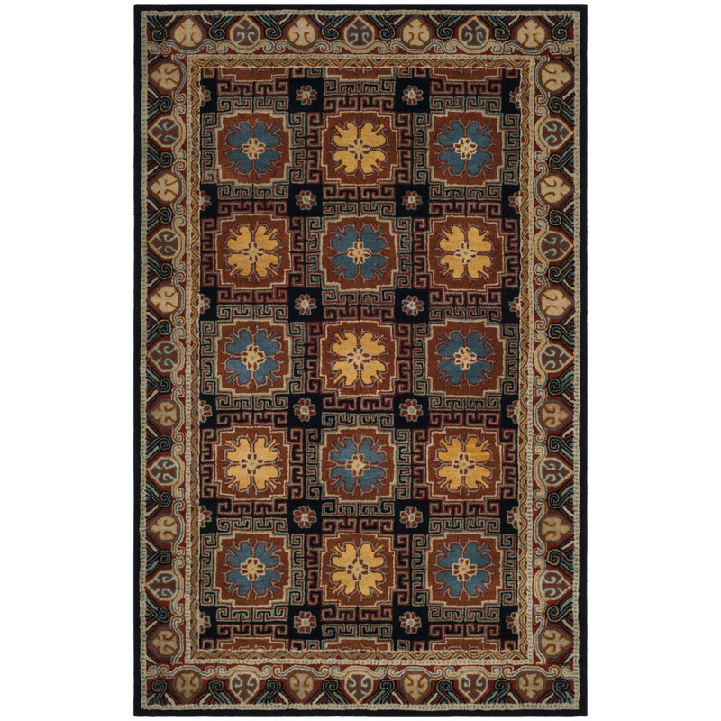 Wahcheechee Hand Tufted Wool Oriental Rug, Rectangle 3' x 5'