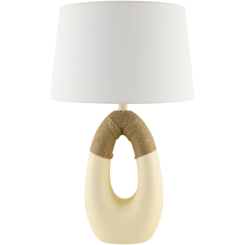 Jaislyn Accent Table Lamp, Cream