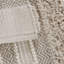 Tapis de bain tissé à rayures texturées 20 po x 32 po