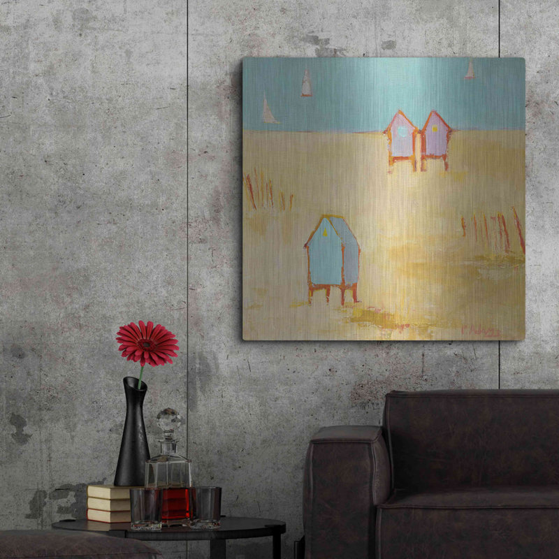 " Cabanas " by Phyllis Adams, 36" H x 36" W