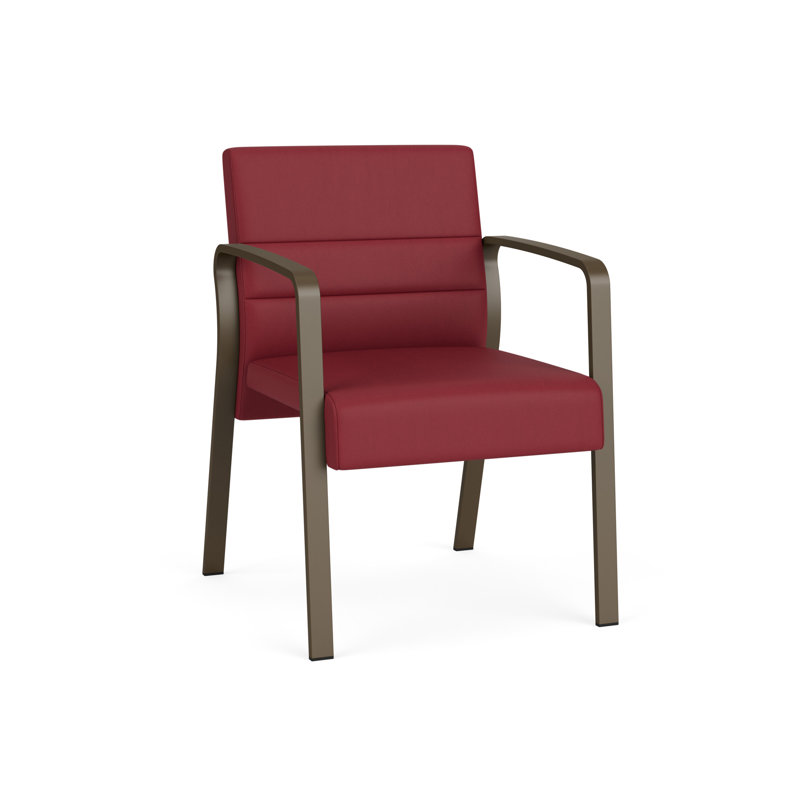 Cadre en métal pour chaise de réception Waterfall, Bronze, Vinyle Patriot Plus Bordeaux
