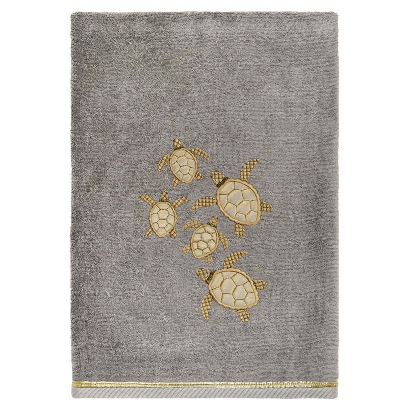 Midweight Bath Towel, Charcoal