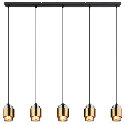 5 - Light Matte Black Pendant