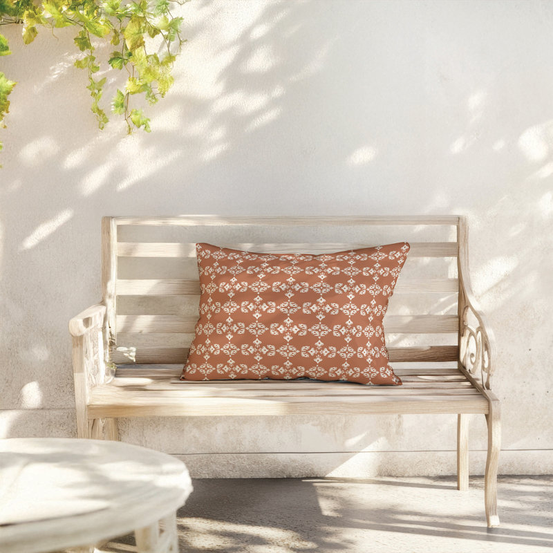 Coussin extérieur Cassia, Terracotta