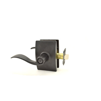 Accent Lever with Century Trim Bed and Bath Lock