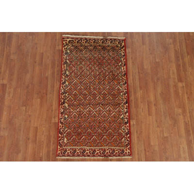 Vegetable Dye  Traditional Area Rug 3x6