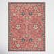 Ivar Oriental Handmade Tufted Wool Red Area Rug