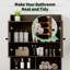 Armoire de rangement au-dessus de la toilette Cherette-1252177166