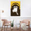 Headphone Monkey by Steez - Wrapped Canvas Print-769964766