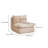 Relaxing Gaming Chair, Ergonomic , Memory Foam Filled Lounge Fireside Skin- Fabric,