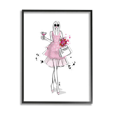 " Glam Fashion Party Girl " by Alison Petrie
