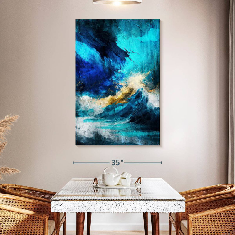 Avery Mountain Aurora, 51" H x 34" W
