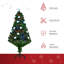 Lighted Artificial Christmas Tree-67202387