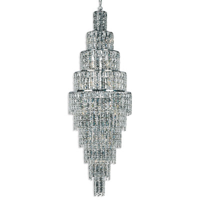 24 - Light Crystal Chandelier