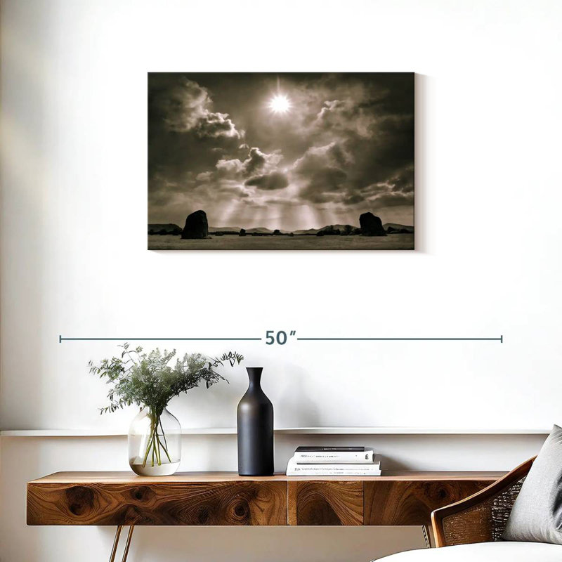 Alvord Rays Over The Range, 20" H x 30" W