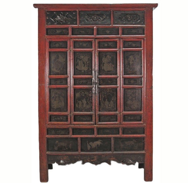 2 - Door Solid Wood Armoire